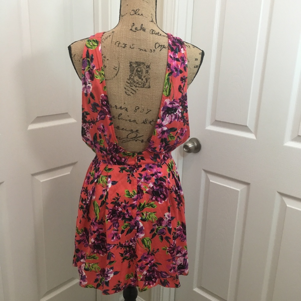 Pins & Needles (Anthropologie) Floral Mini Dress - Picture 4 of 6